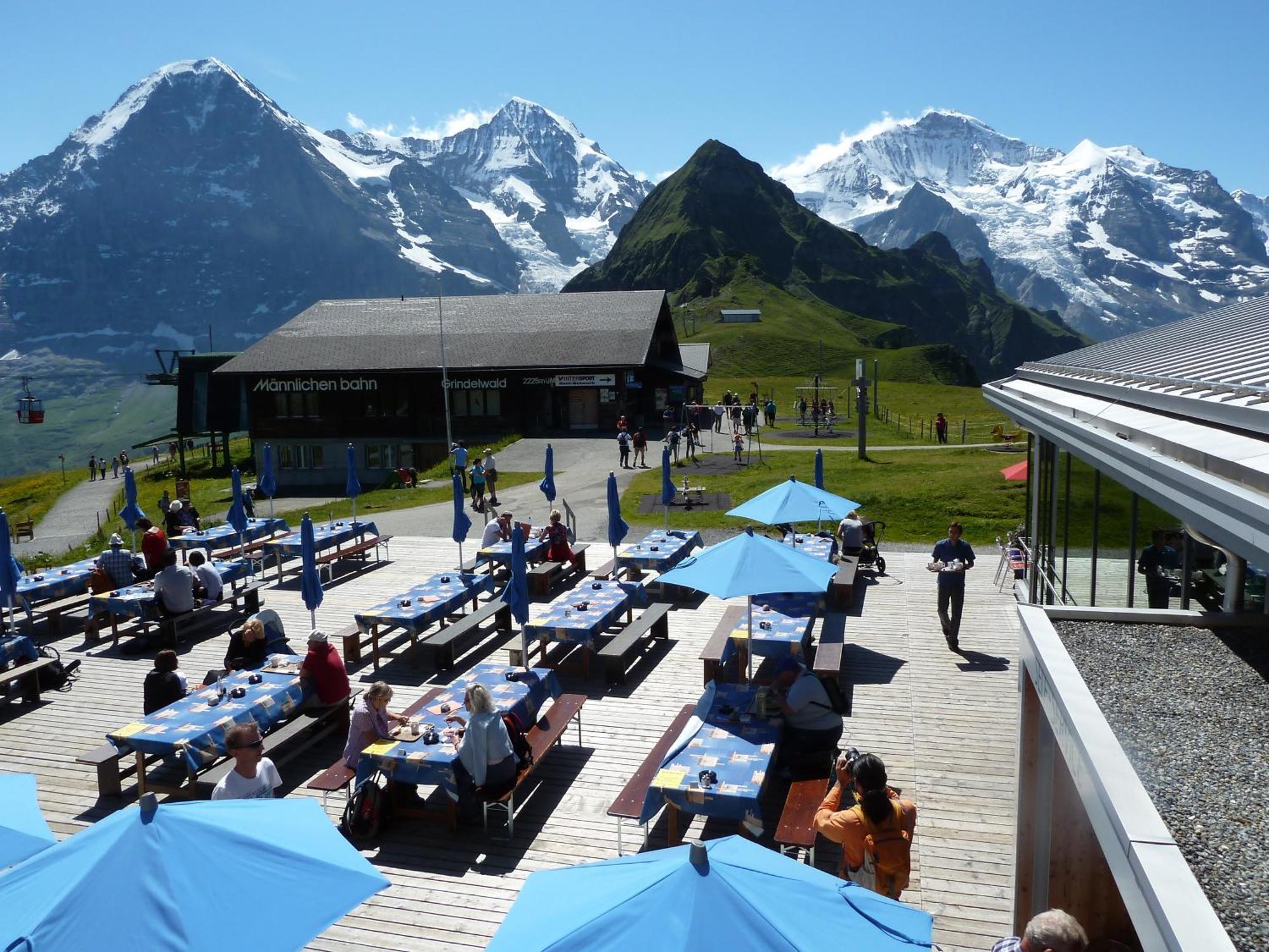Hotel Berghaus Maennlichen à Grindelwald Extérieur photo