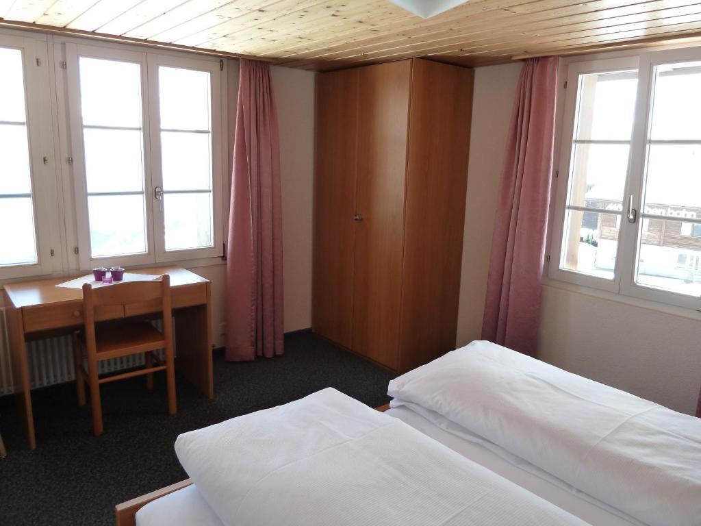 Hotel Berghaus Maennlichen à Grindelwald Chambre photo
