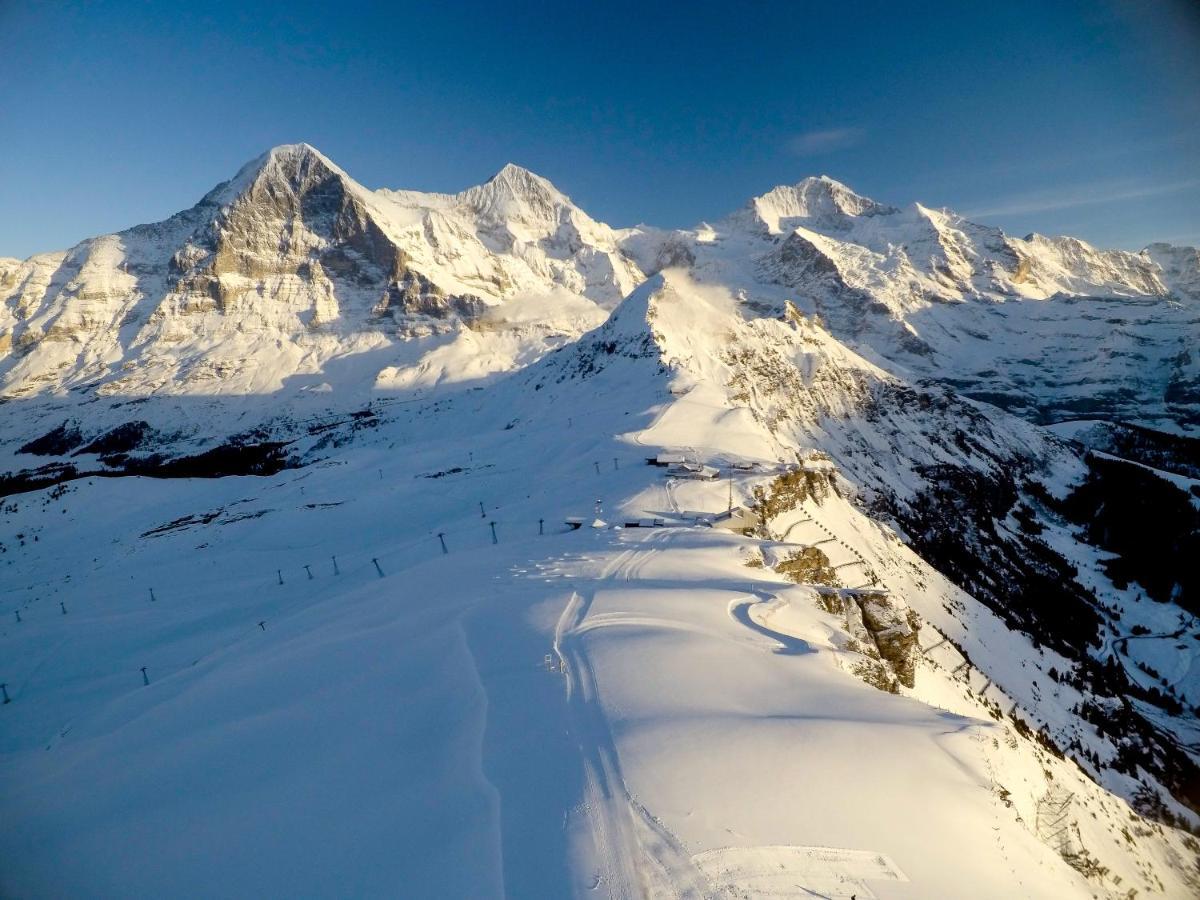 Hotel Berghaus Maennlichen à Grindelwald Extérieur photo